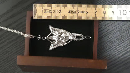 Ringenes Herre – Arwens Evenstar-anheng (Sterlingsølv)
