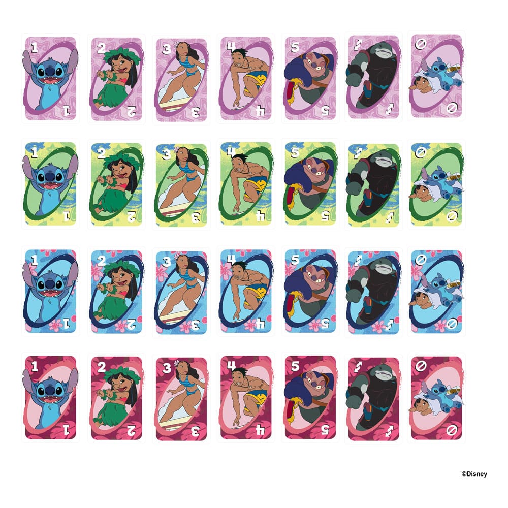 Lilo & Stitch UNO Kort Spill